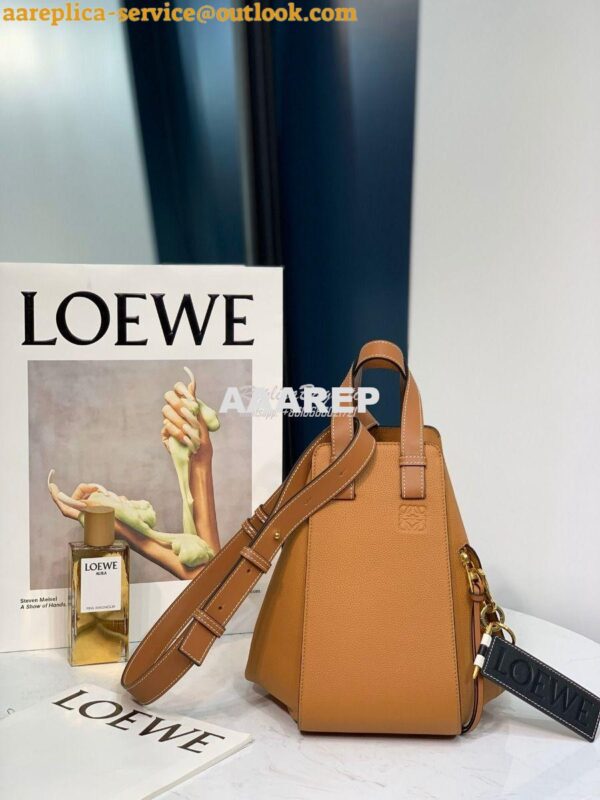 Replica Loewe Hammock Small Bag 66031 Tan 5