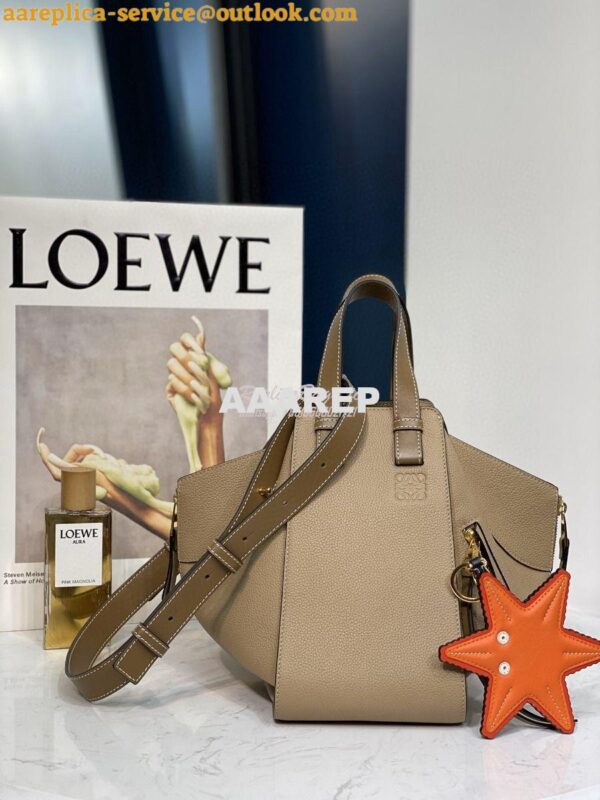 Replica Loewe Hammock Small Bag 66031 Taupe 3