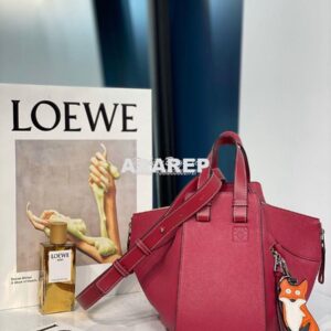 Replica Loewe Hammock Small Bag 66031 Wine