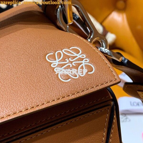 Replica Loewe Medium Puzzle Bag 63350 Tan 7