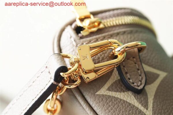 Replica Louis Vuitton Mini Bumbag Bicolor Monogram Empreinte Leather M83219 5