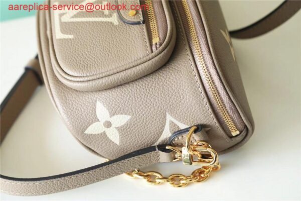 Replica Louis Vuitton Mini Bumbag Bicolor Monogram Empreinte Leather M83219 7