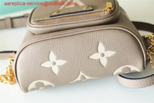 Replica Louis Vuitton Mini Bumbag Bicolor Monogram Empreinte Leather M83219 8