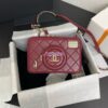 Replica Chanel Small Hobo Bag Shiny Lambskin AS4922 Brown