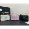 Replica Chanel 24P Black Caviar Shoulder Bag AS4788 2