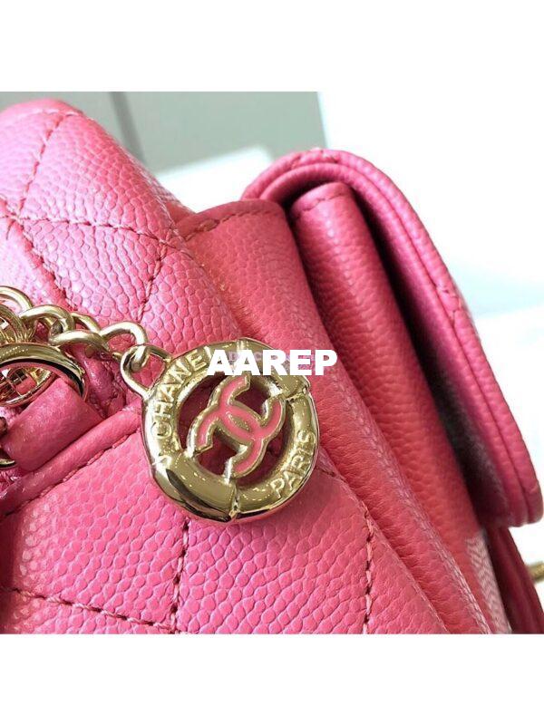 Replica Chanel CC Day Small Camera Case AS0005 Pink 6
