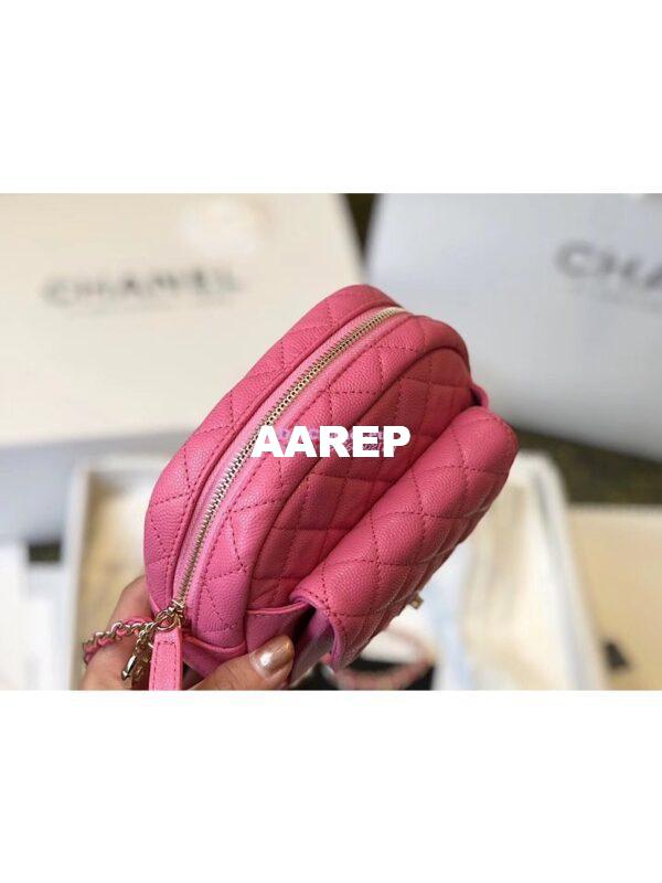 Replica Chanel CC Day Small Camera Case AS0005 Pink 8