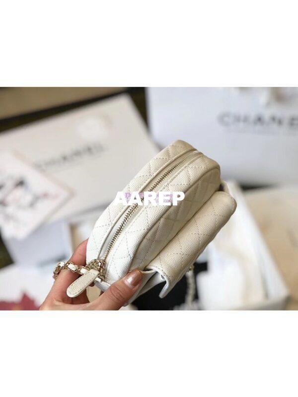 Replica Chanel CC Day Small Camera Case AS0005 White 8