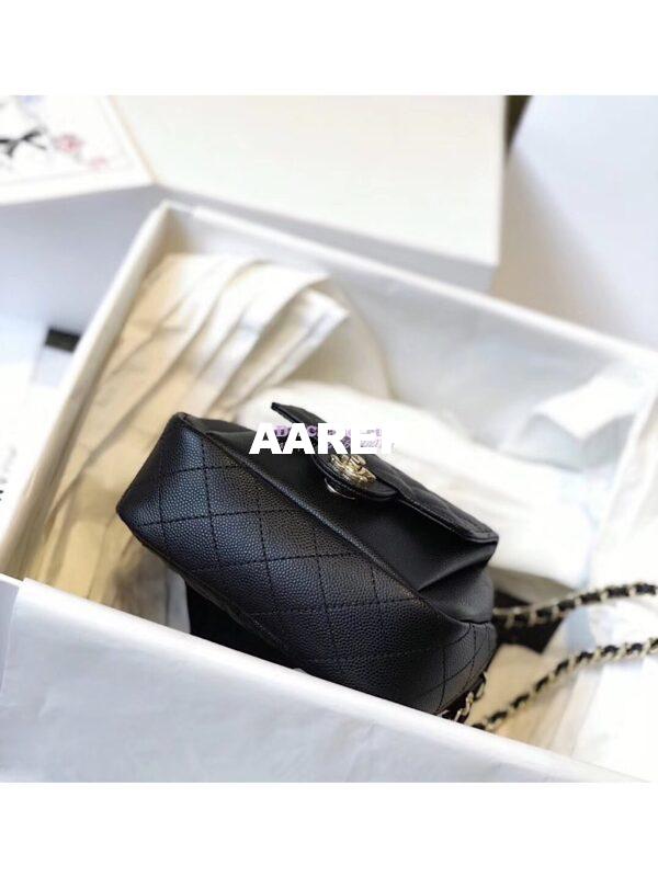 Replica Chanel CC Day Small Camera Case AS0005 Black 4