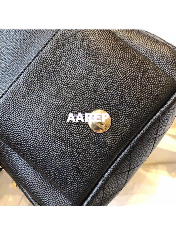 Replica Chanel CC Day Small Camera Case AS0005 Black 8