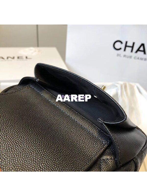 Replica Chanel CC Day Small Camera Case AS0005 Black 9