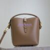 Replica YSL Saint Laurent Small Le 37 in Suede Leather 7490362 Golden Leaf