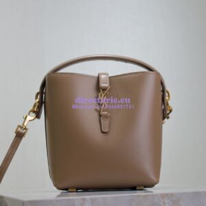 Replica YSL Saint Laurent Small Le 37 in Shiny Leather 7490362 Fox