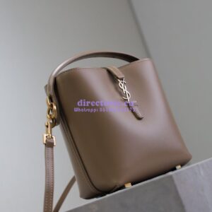 Replica YSL Saint Laurent Small Le 37 in Shiny Leather 7490362 Fox 2