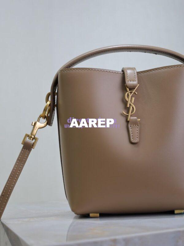 Replica YSL Saint Laurent Small Le 37 in Shiny Leather 7490362 Fox 7