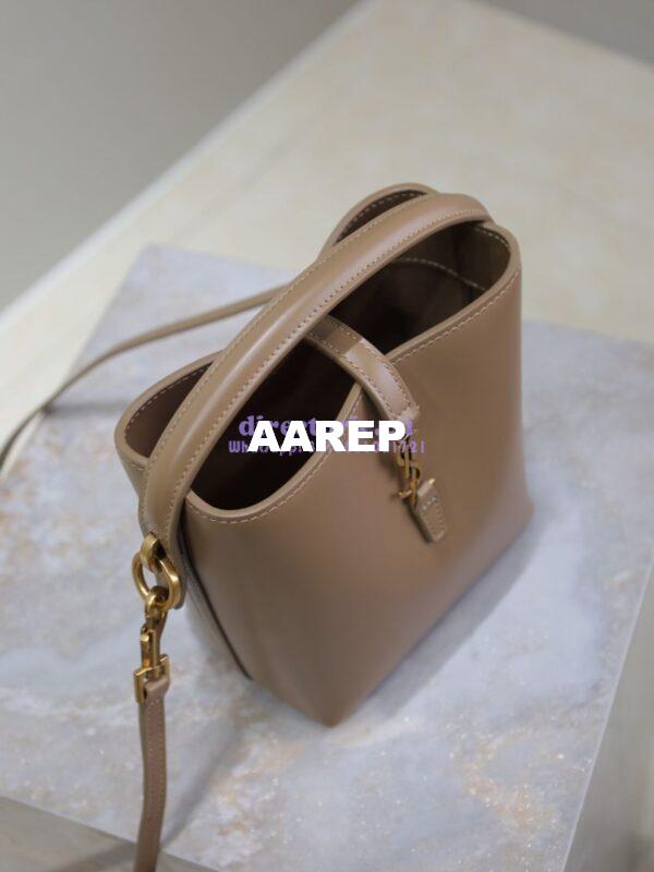 Replica YSL Saint Laurent Small Le 37 in Shiny Leather 7490362 Fox 8