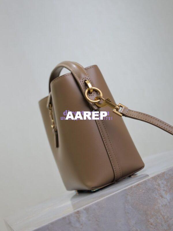 Replica YSL Saint Laurent Small Le 37 in Shiny Leather 7490362 Fox 10