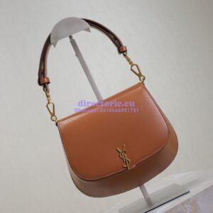 Replica YSL Saint Laurent Voltaire Top Handle In Vegetable-tanned Leather 8008460