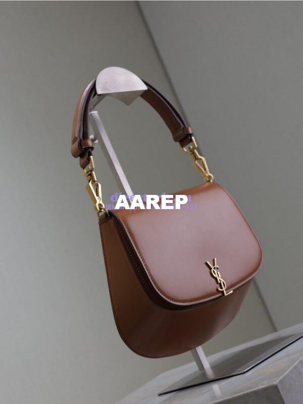 Replica YSL Saint Laurent Voltaire Top Handle In Vegetable-tanned Leather 8008460 4