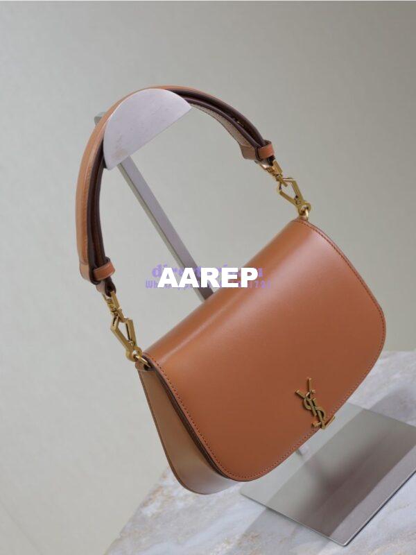 Replica YSL Saint Laurent Voltaire Top Handle In Vegetable-tanned Leather 8008460 6