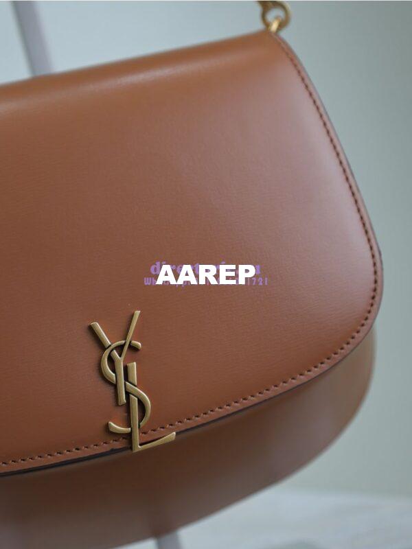 Replica YSL Saint Laurent Voltaire Top Handle In Vegetable-tanned Leather 8008460 8