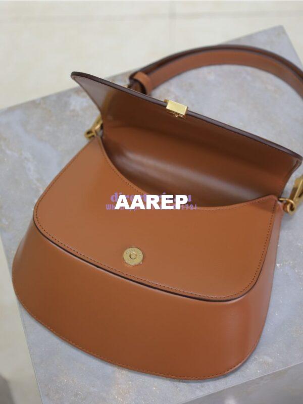 Replica YSL Saint Laurent Voltaire Top Handle In Vegetable-tanned Leather 8008460 16