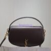 Replica YSL Saint Laurent Niki Oversized in Feathers and Satin Brown 801627 2