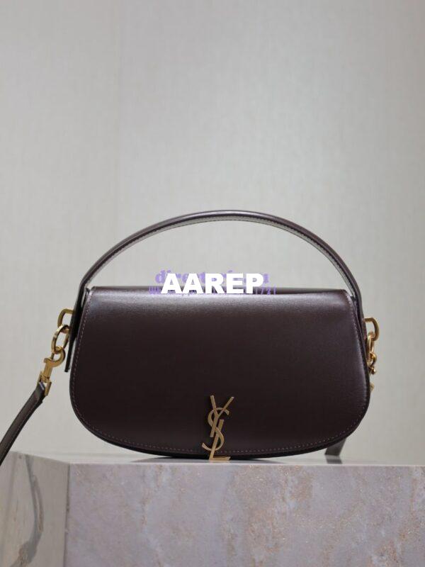 Replica YSL Saint Laurent Voltaire In Box 7876710 Raisin 3