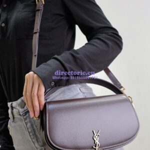 Replica YSL Saint Laurent Voltaire In Box 7876710 Raisin 2