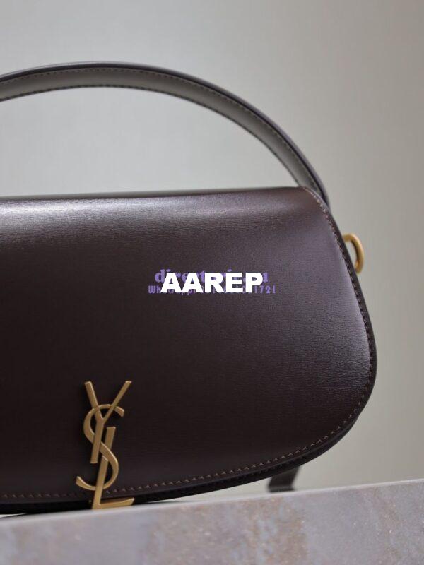Replica YSL Saint Laurent Voltaire In Box 7876710 Raisin 7