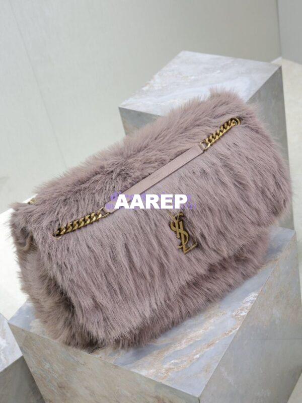Replica YSL Saint Laurent Niki Oversized in Feathers and Satin Yam 801627 8