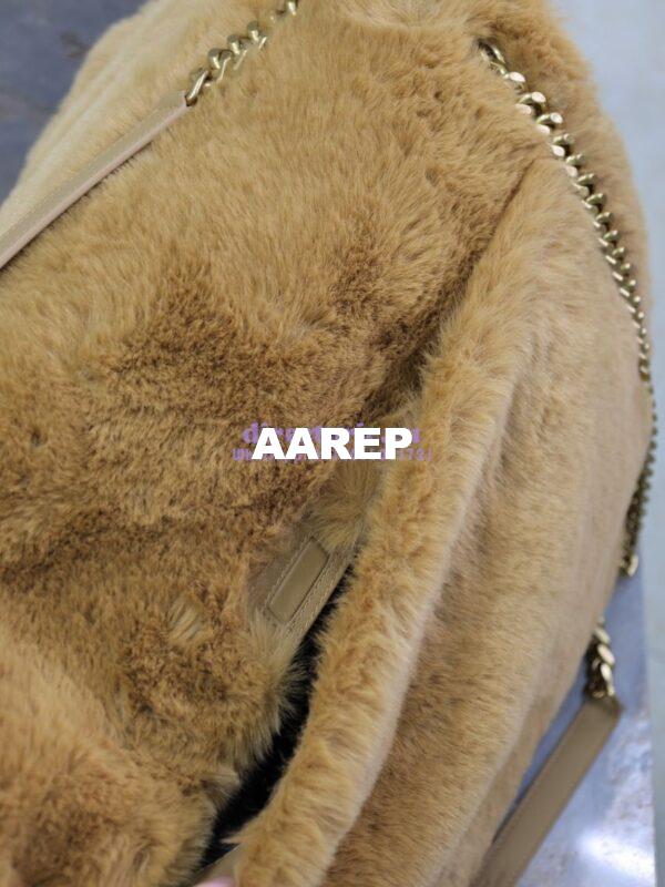 Replica YSL Saint Laurent Niki Oversized in Feathers and Satin Brown 801627 21
