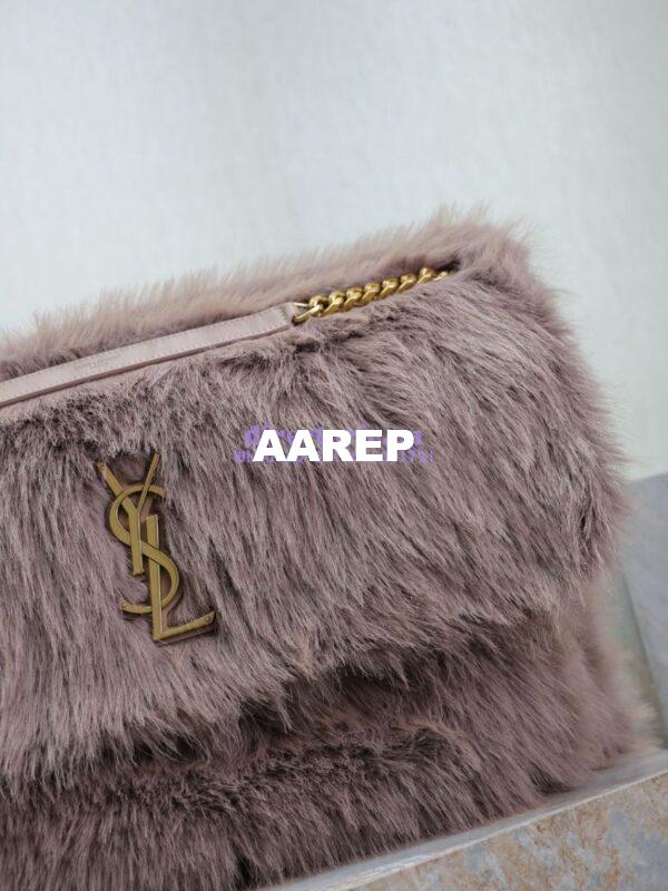 Replica YSL Saint Laurent Niki Oversized in Feathers and Satin Yam 801627 11
