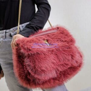Replica YSL Saint Laurent Niki Large Feathers Purple 803892 2