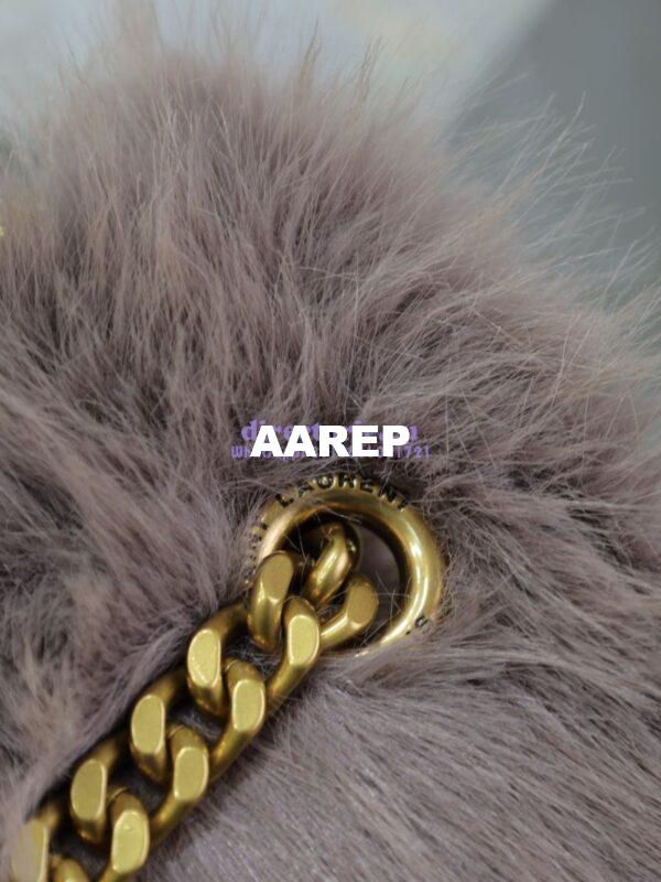 Replica YSL Saint Laurent Niki Oversized in Feathers and Satin Yam 801627 17