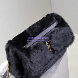 Replica YSL Saint Laurent Niki Large Feathers Black 803892 2