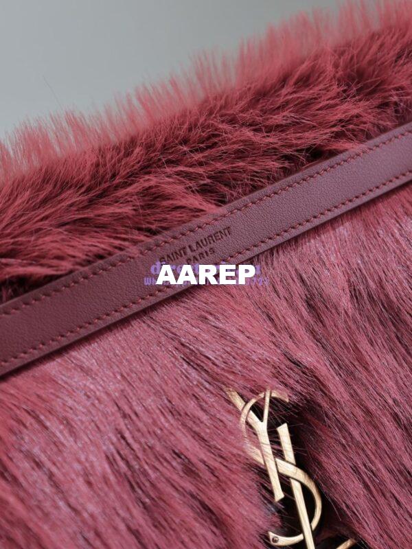 Replica YSL Saint Laurent Niki Large Feathers Purple 803892 14