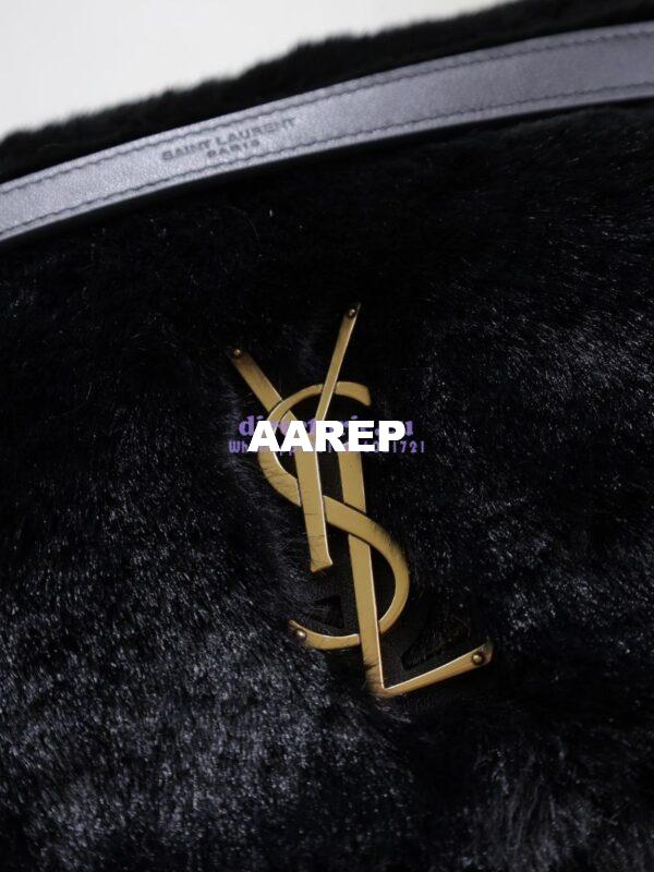 Replica YSL Saint Laurent Niki Large Feathers Black 803892 8