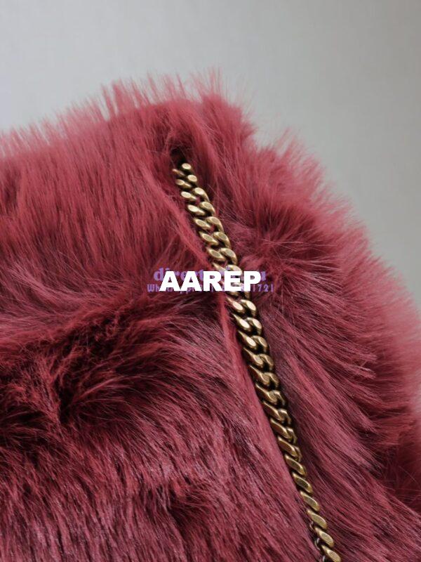 Replica YSL Saint Laurent Niki Large Feathers Purple 803892 19