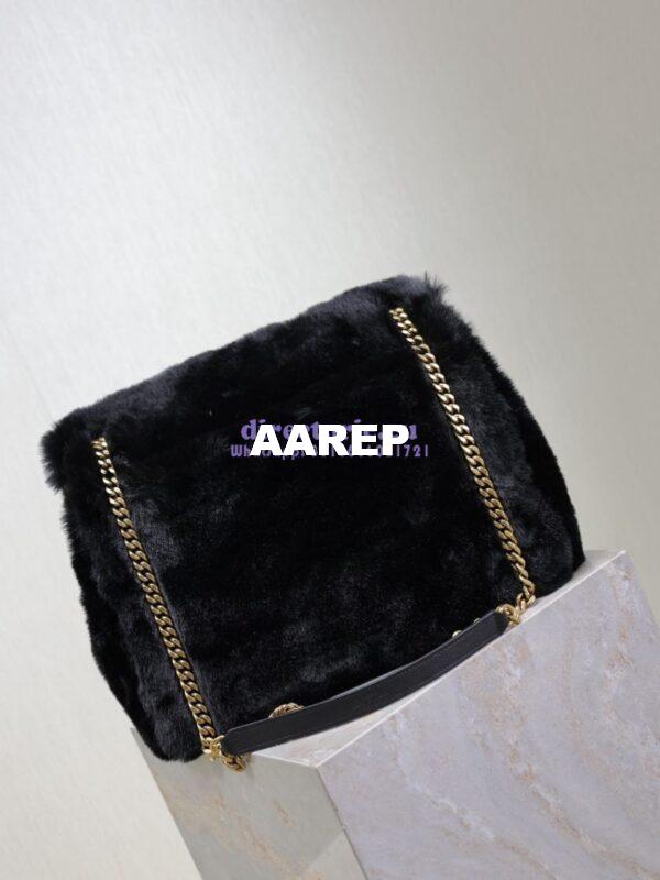 Replica YSL Saint Laurent Niki Large Feathers Black 803892 18