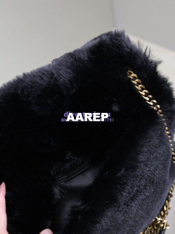 Replica YSL Saint Laurent Niki Large Feathers Black 803892 20