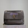 Replica Saint Laurent YSL Oversized Niki Bags in Grained Lambskin, Bronze-Toned Hardware 755857 Black 2