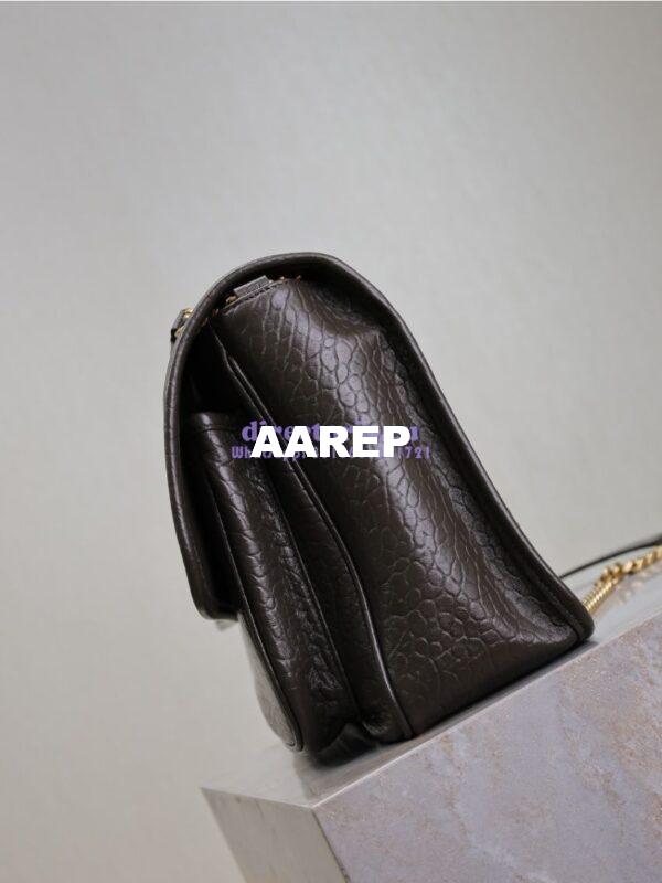 Replica Saint Laurent YSL Large Niki Bags in Grained Lambskin, Bronze-Toned Hardware 803777 Light Musk 10