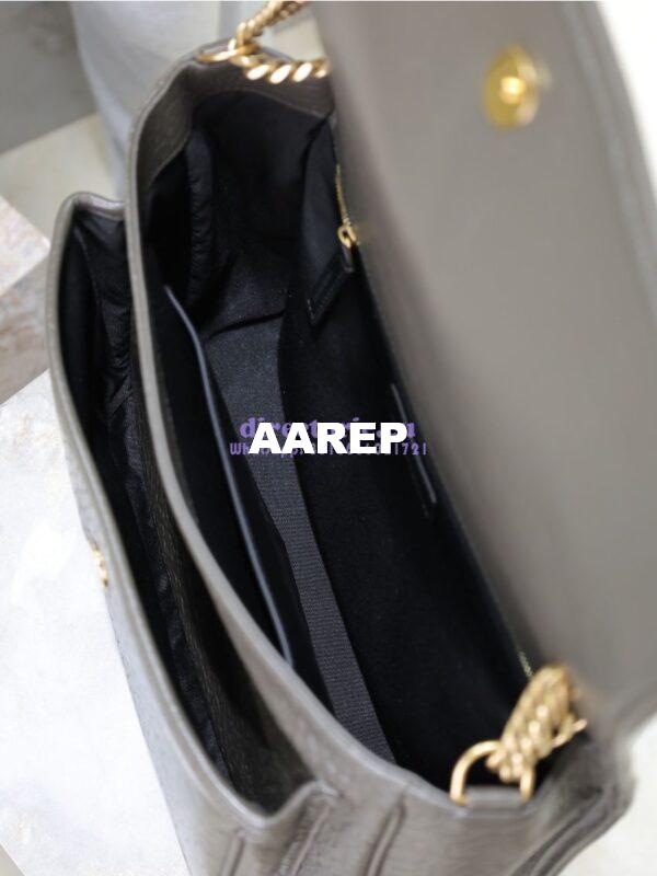Replica Saint Laurent YSL Large Niki Bags in Grained Lambskin, Bronze-Toned Hardware 803777 Light Musk 14