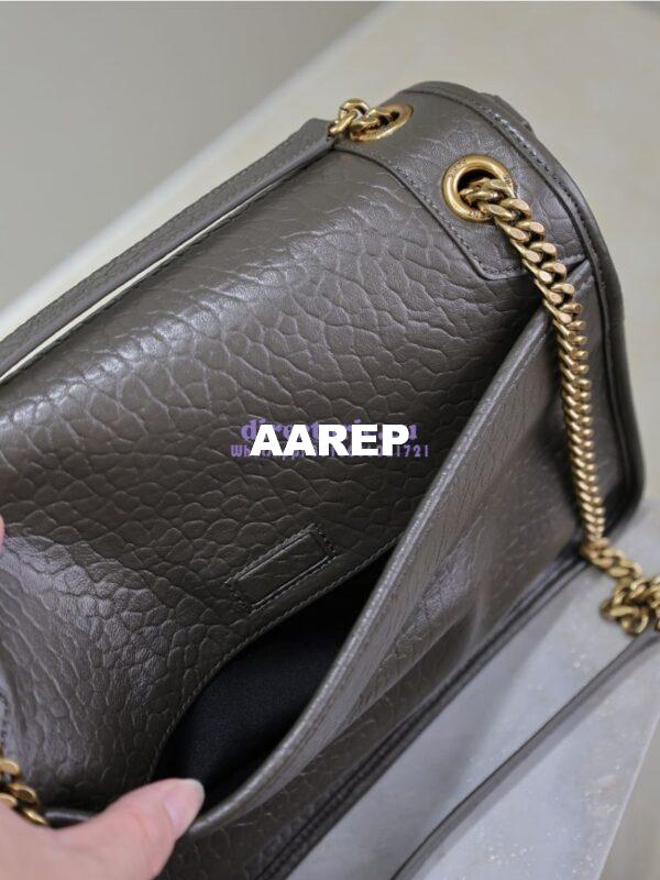 Replica Saint Laurent YSL Large Niki Bags in Grained Lambskin, Bronze-Toned Hardware 803777 Light Musk 20