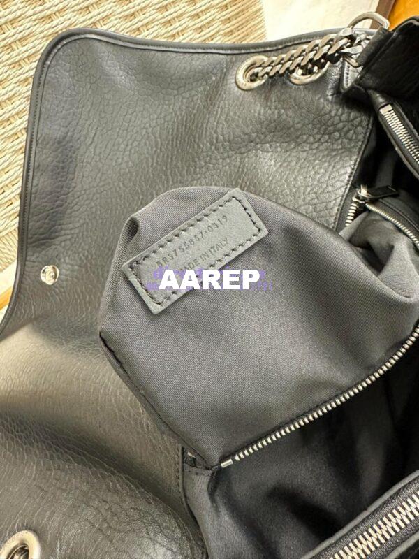 Replica Saint Laurent YSL Oversized Niki Bags in Grained Lambskin, Bronze-Toned Hardware 755857 Black 20