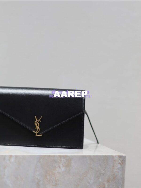Replica YSL Saint Laurent Mini Envelope In Box 785281 Black 6
