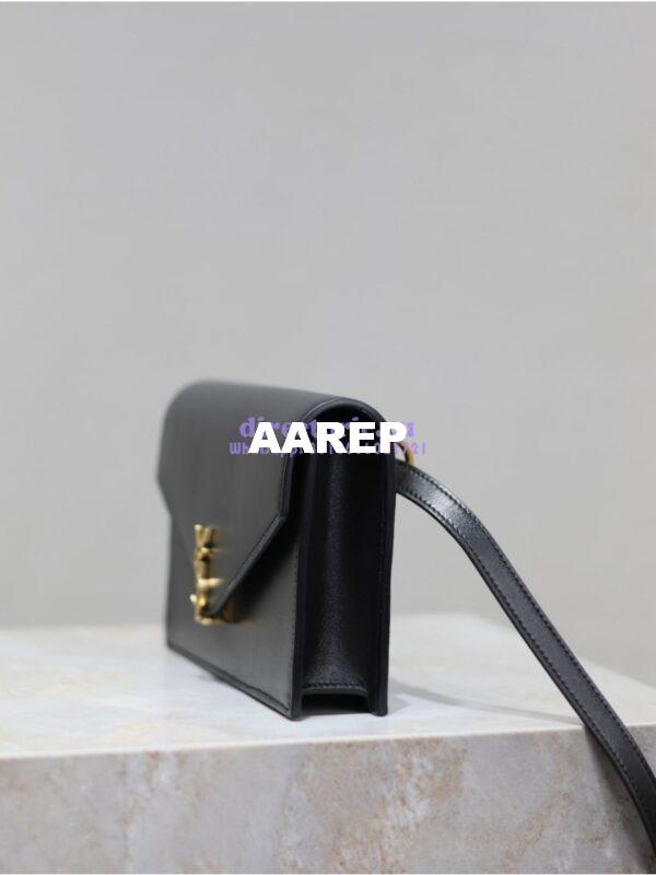 Replica YSL Saint Laurent Mini Envelope In Box 785281 Black 7