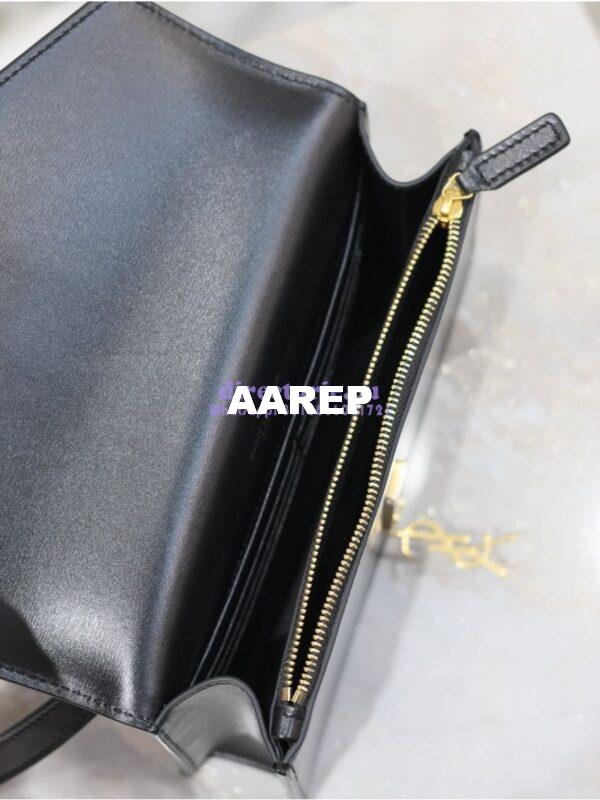 Replica YSL Saint Laurent Mini Envelope In Box 785281 Black 10