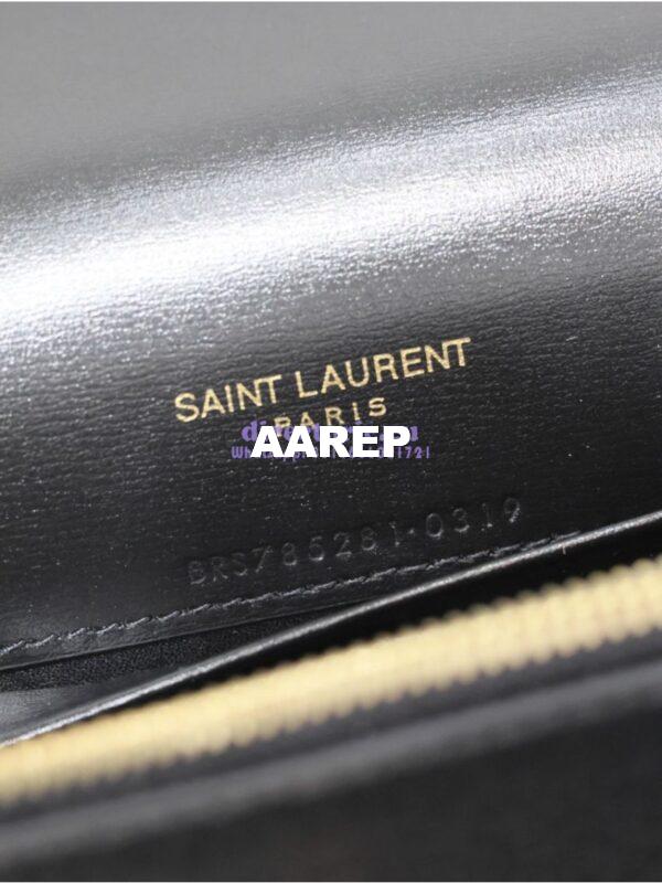 Replica YSL Saint Laurent Mini Envelope In Box 785281 Black 11